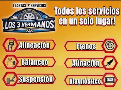 Llantas Y Servicios Los 3 Hermanos